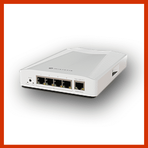 mikrotik crs304 4xg in front view