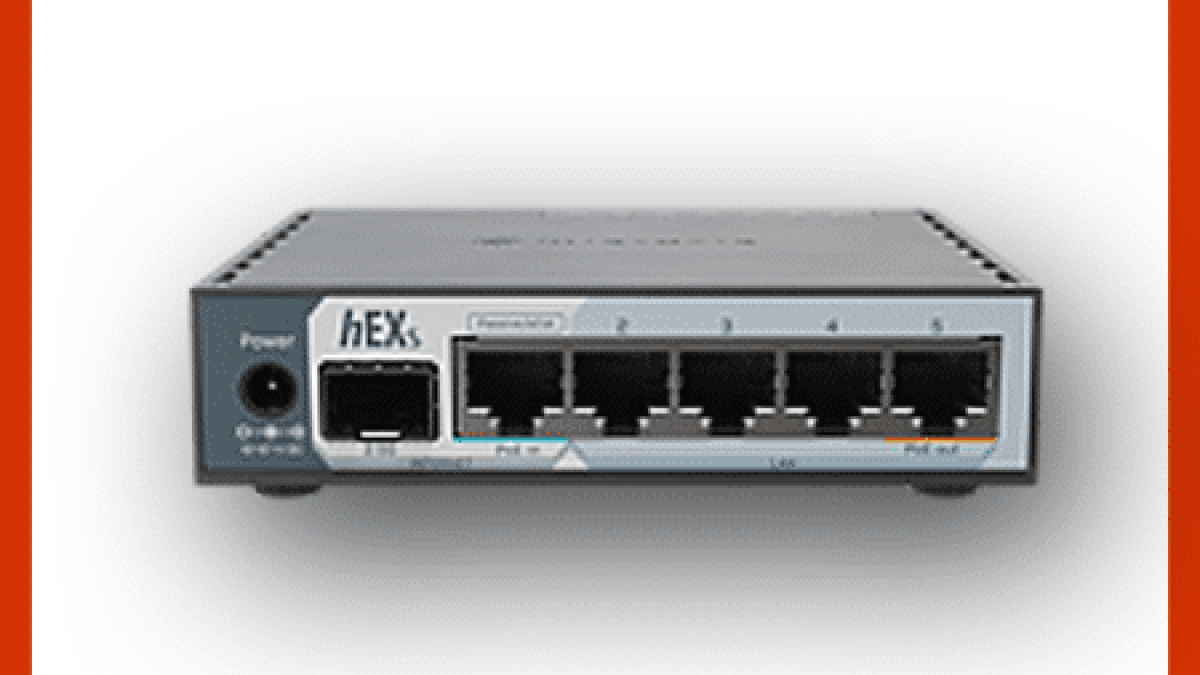 Mikrotik hEx S 有線LANルータ Mikrotik hEX S RouterBoard｜ライフシード